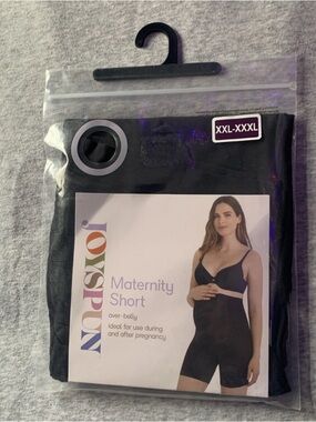 Joyspun Maternity Shapewear Short in Black - XXL-XXXL